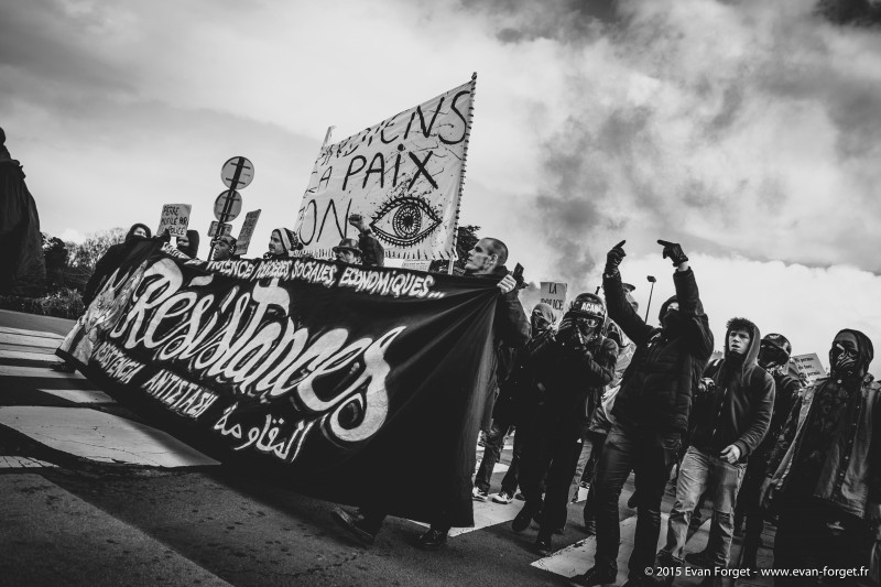 Émeutes de Nantes 22 février 2015 - Evan Forget - Photographe